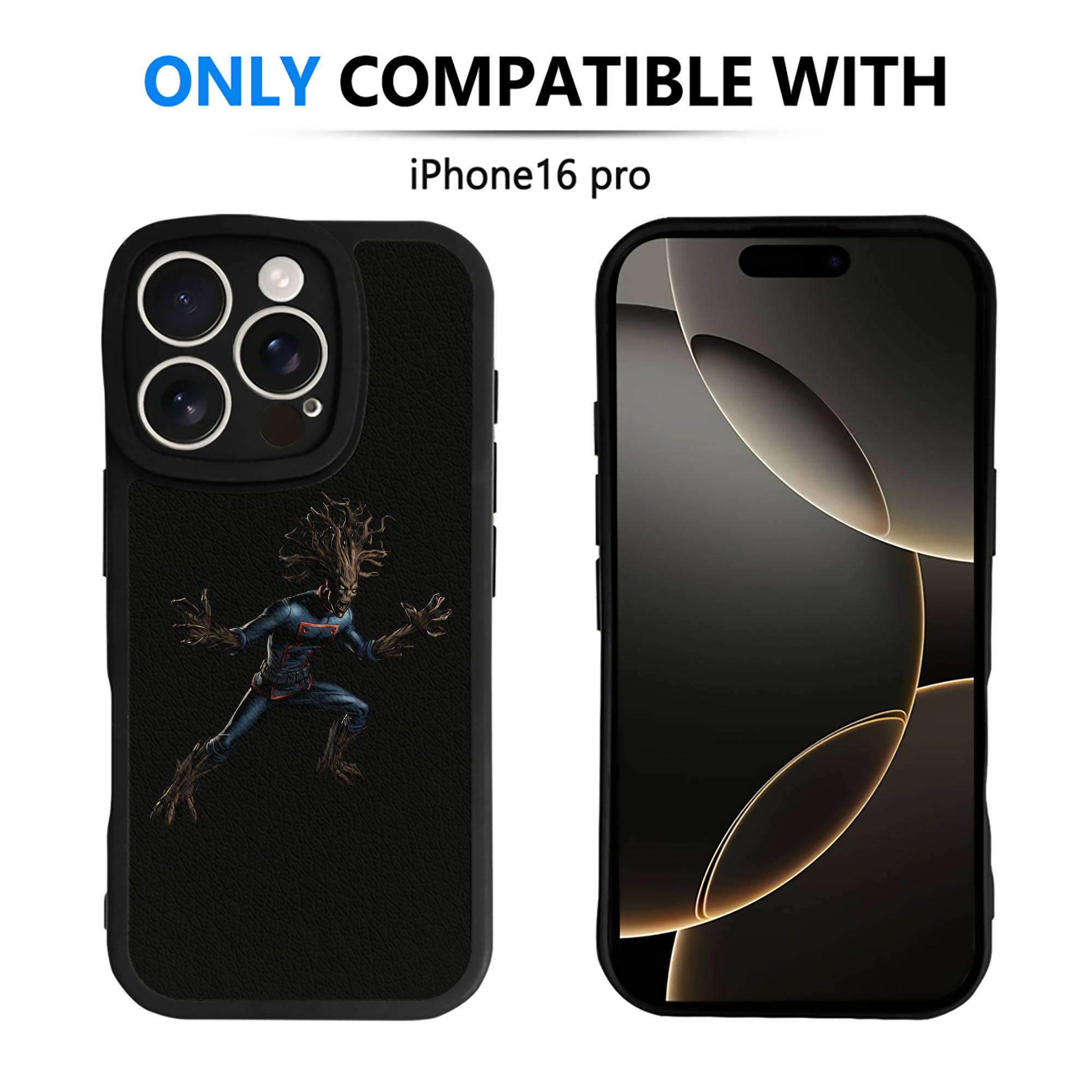 （画像用） アベンジャーズ The Avengers 【iPhone 16シリーズ対応】シリコンスマホケース（レザー調） 材質：シリコン